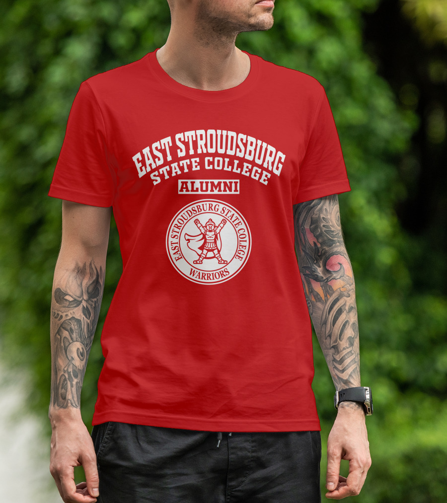 East Stroudsburg State College Alumni Warriors T-Shirt