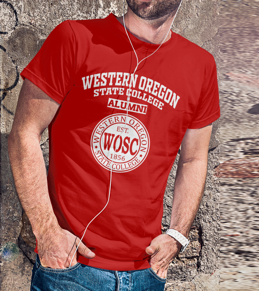 Western Oregon State College Alumni WOSC Est. 1856 T-Shirt