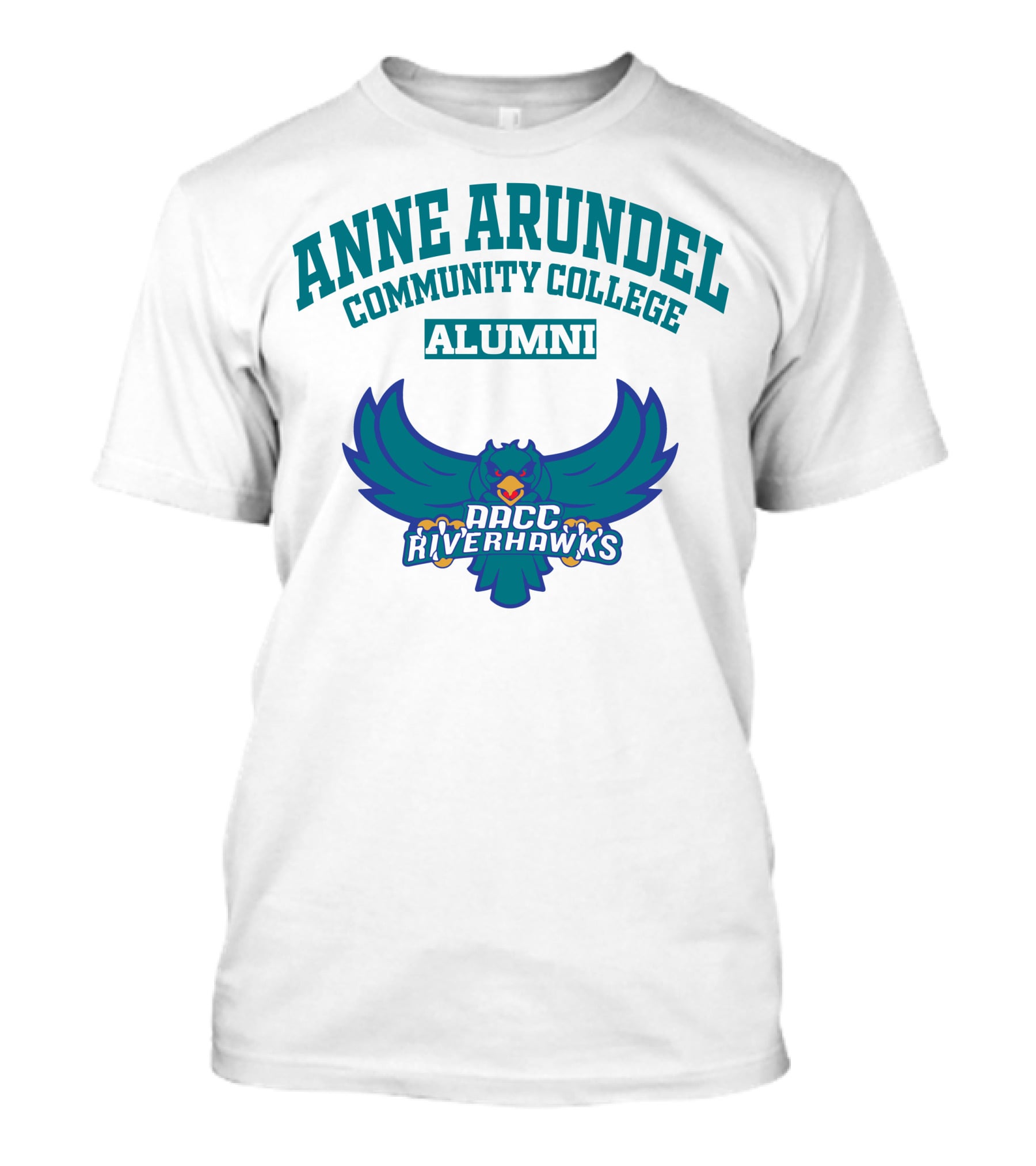 Anne Arundel Community College Alumni AACC Riverhawks T-Shirt