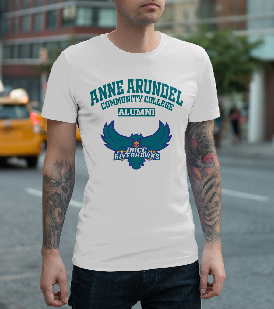 Anne Arundel Community College Alumni AACC Riverhawks T-Shirt