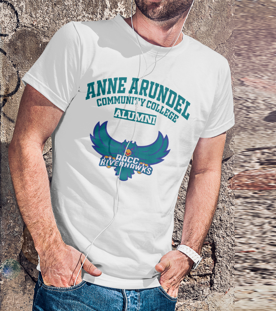Anne Arundel Community College Alumni AACC Riverhawks T-Shirt