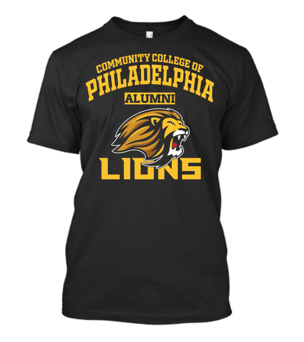 Community College Of Philadelphia Alumni Lions T-Shirt