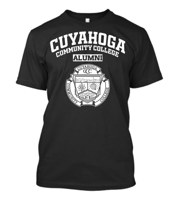 Cuyahoga Community College Alumni Crest Emblem T-Shirt