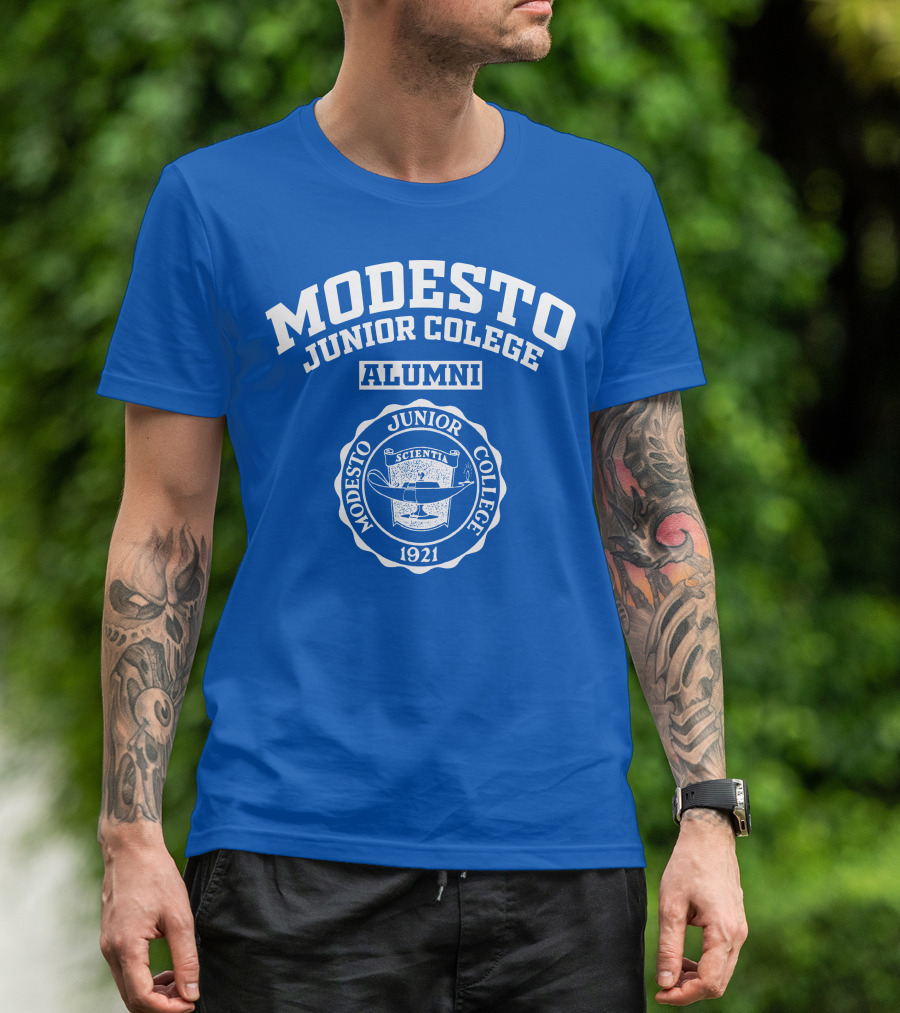 Modesto Junior College Alumni Scientia Seal 1921 T-Shirt