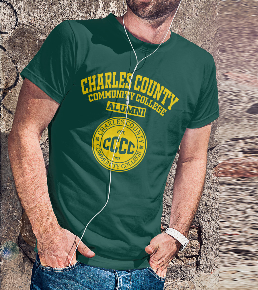 Charles County Community College Alumni Est. 1958 CCCC T-Shirt