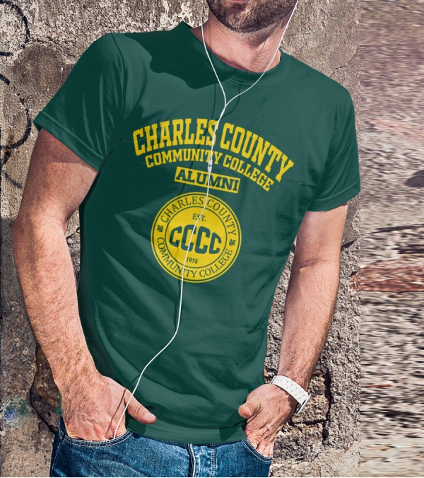 Charles County Community College Alumni Est. 1958 CCCC T-Shirt