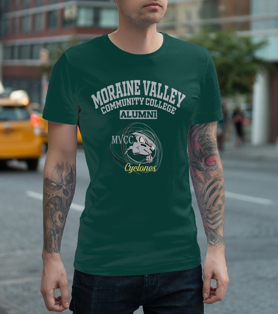 Moraine Valley Community College Alumni MVCC Cyclones T-Shirt