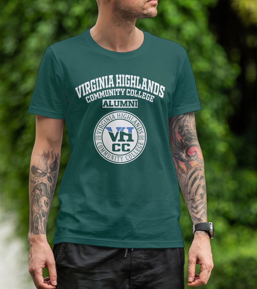 Virginia Highlands Community College Alumni Est 1967 VHCC T-Shirt