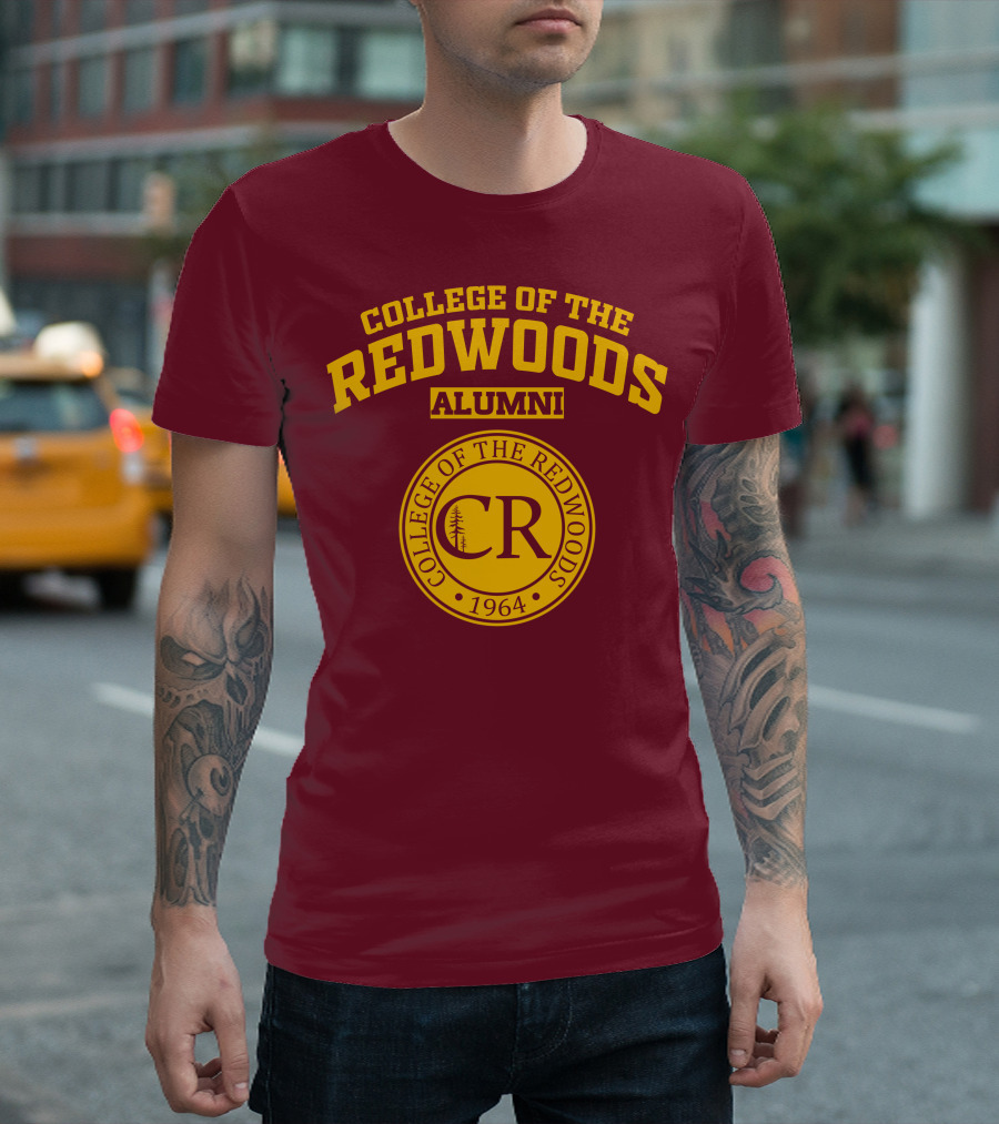 College of the Redwoods Alumni 1964 CR T-Shirt
