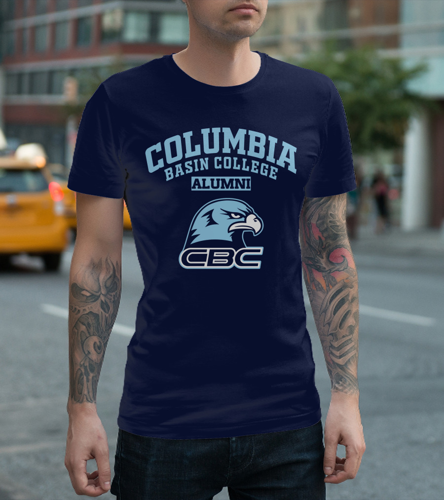 Columbia Basin College Alumni CBC Hawk T-Shirt