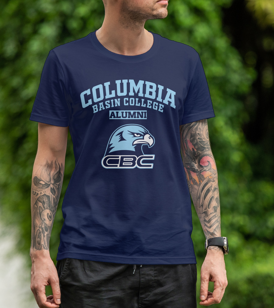 Columbia Basin College Alumni CBC Hawk T-Shirt