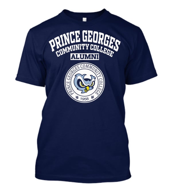 Prince Georges Community College Alumni 1958 Owl T-Shirt