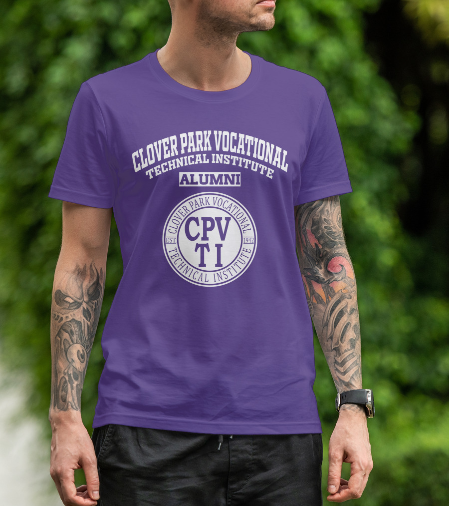 Clover Park Vocational Technical Institute Alumni CPVTI Est 1942 T-Shirt