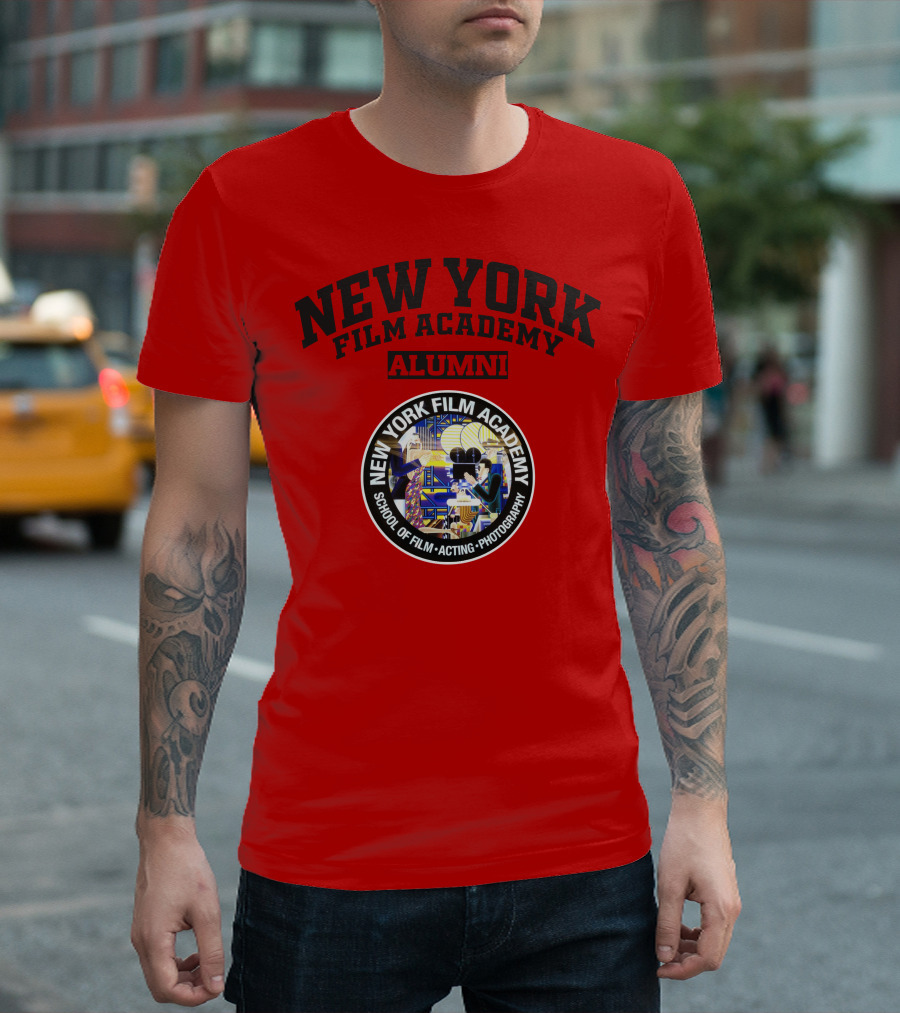 NEW YORK FILM ACADEMY ALUMNI SCHOOL OF FILM ACTING PHOTOGRAPHY T-Shirt