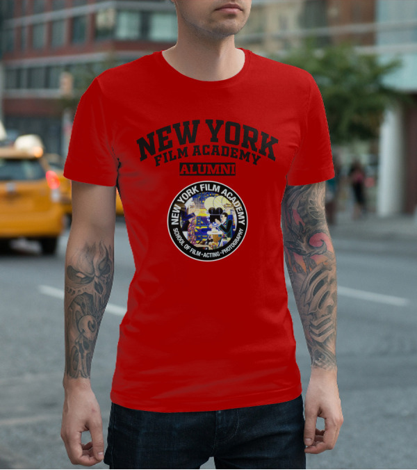 NEW YORK FILM ACADEMY ALUMNI SCHOOL OF FILM ACTING PHOTOGRAPHY T-Shirt