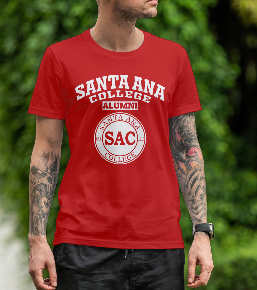 Santa Ana College Alumni SAC Est 1915 T-Shirt
