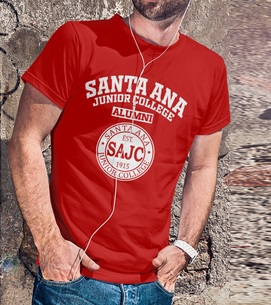 Santa Ana Junior College Alumni Est. 1915 SAJC T-Shirt