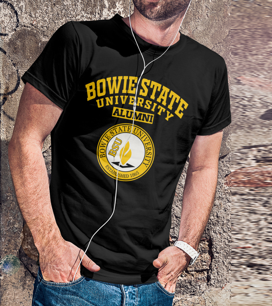 Bowie State University Alumni BSU Established 1865 T-Shirt