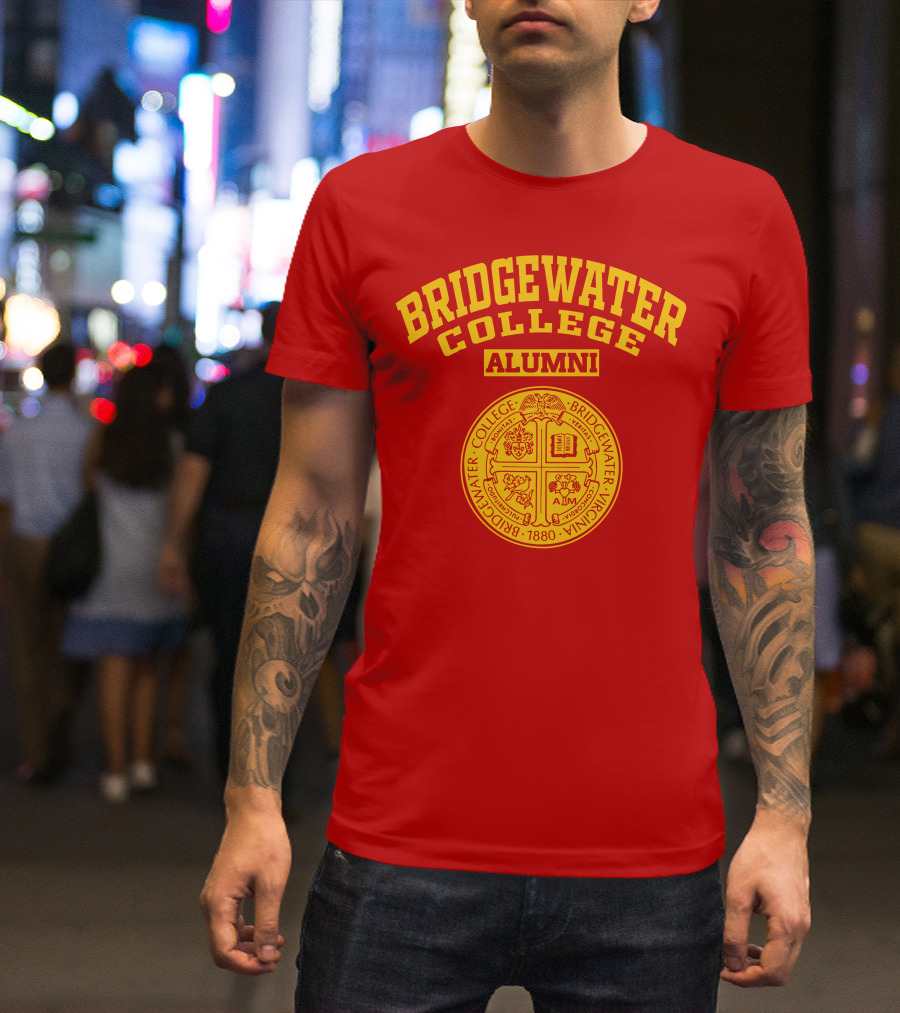 Bridgewater College Alumni Seal Virginia 1880 Crest T-Shirt