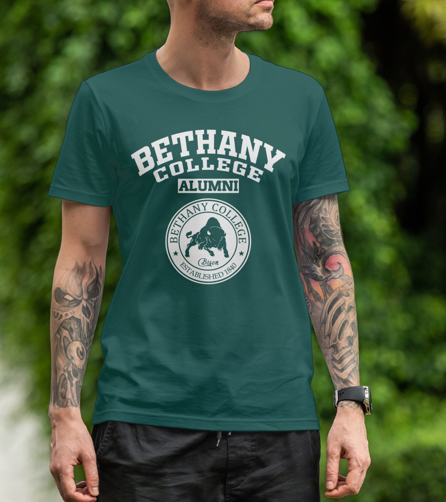 Bethany College Alumni Bison Established 1840 T-Shirt