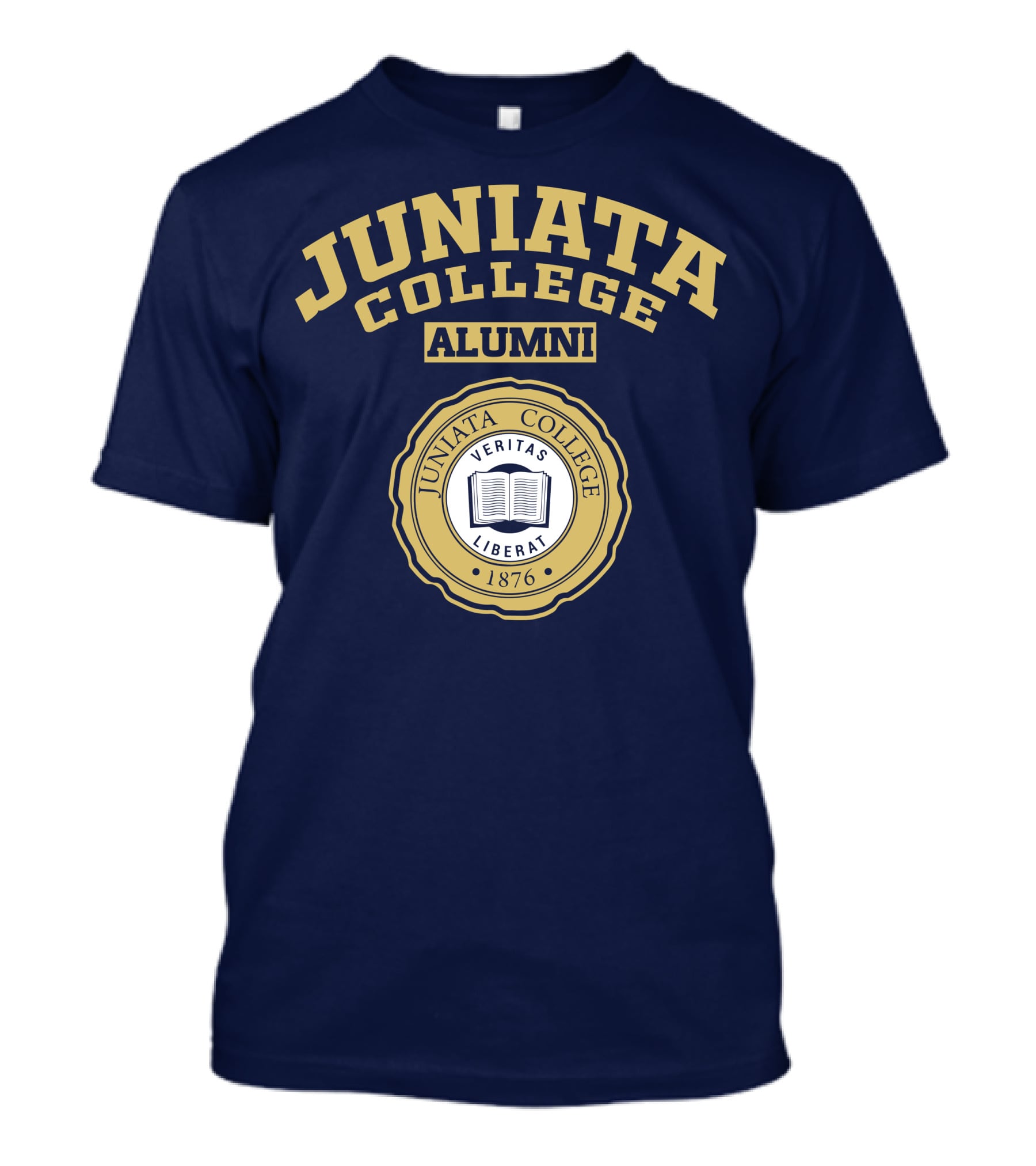 Juniata College Alumni Veritas Liberat Emblem 1876 T-Shirt