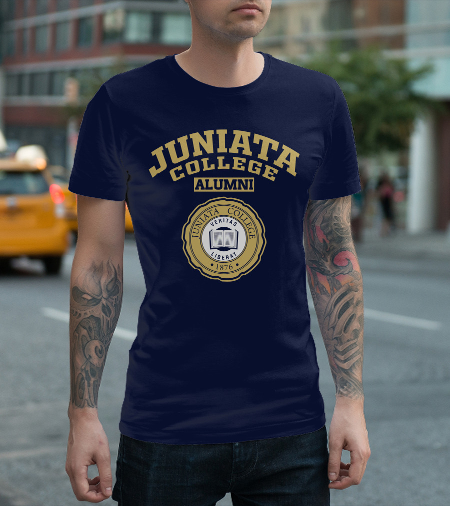 Juniata College Alumni Veritas Liberat Emblem 1876 T-Shirt