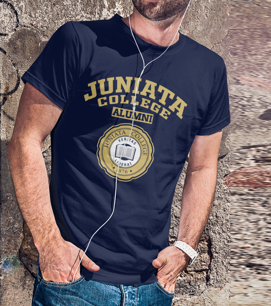 Juniata College Alumni Veritas Liberat Emblem 1876 T-Shirt