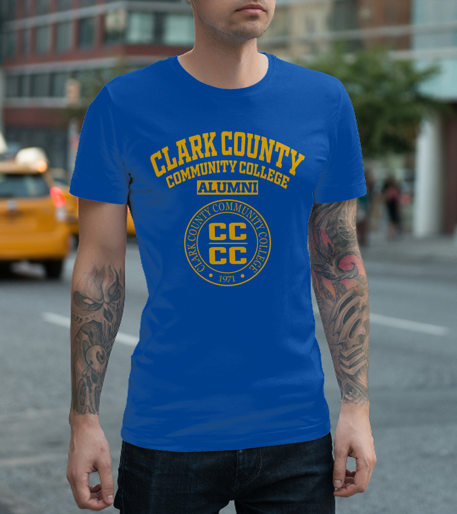 Clark County Community College Alumni 1971 CCCC T-Shirt