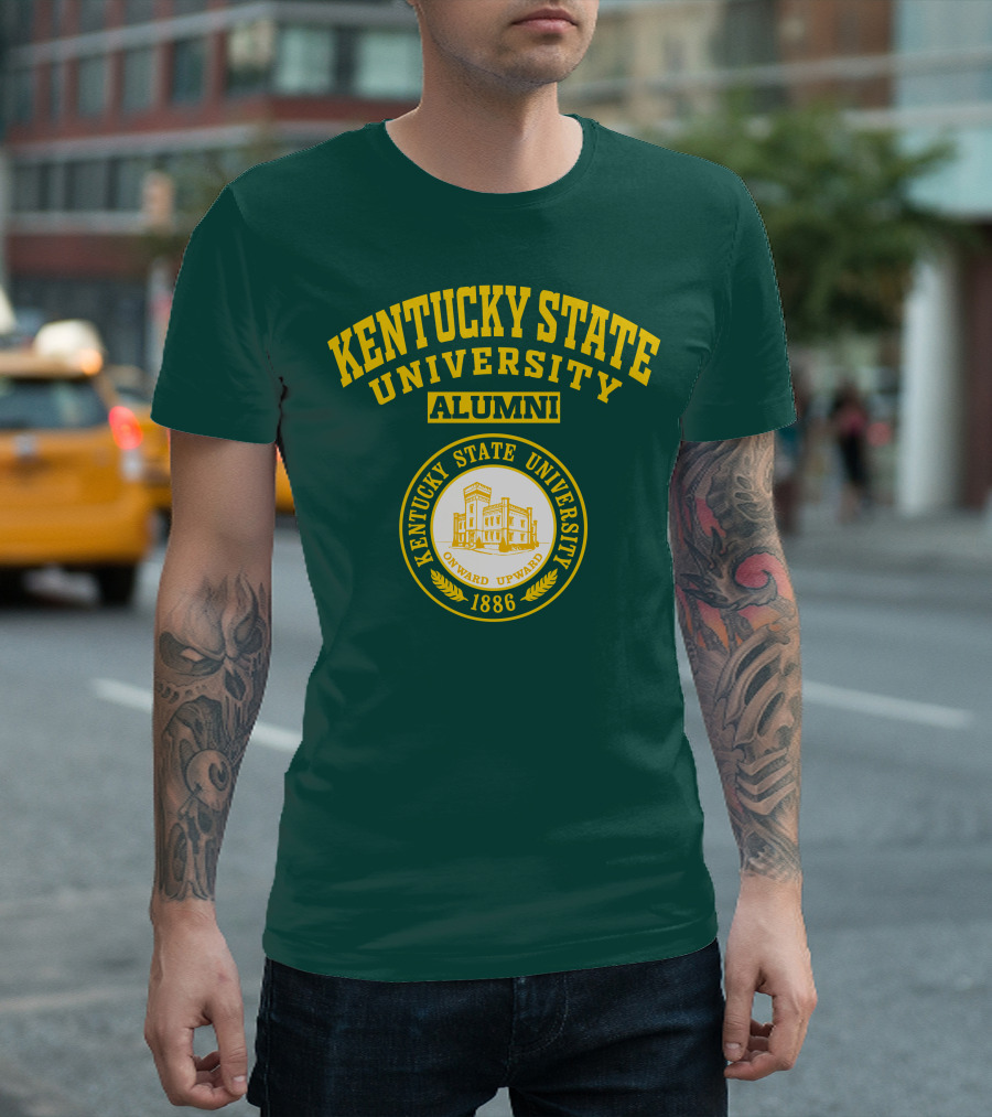 Kentucky State University Alumni Onward Upward 1886 T-Shirt