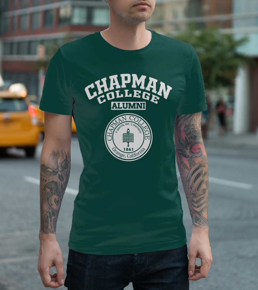 CHAPMAN COLLEGE ALUMNI 1861 Orange California T-Shirt