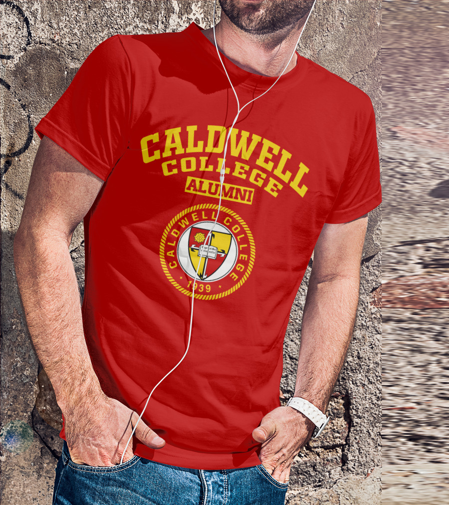 Caldwell College Alumni 1939 Shield Emblem T-Shirt