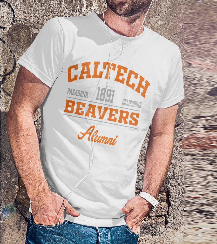Caltech Beavers Alumni 1891 Pasadena California T-Shirt