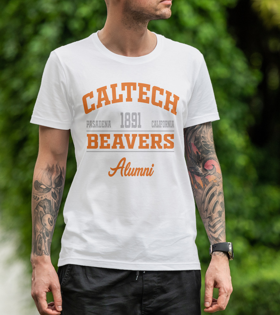 Caltech Beavers Alumni 1891 Pasadena California T-Shirt
