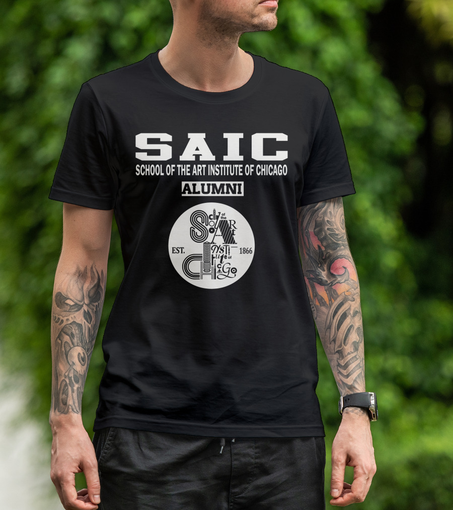 SAIC School Of The Art Institute Of Chicago Alumni Est. 1866 T-Shirt