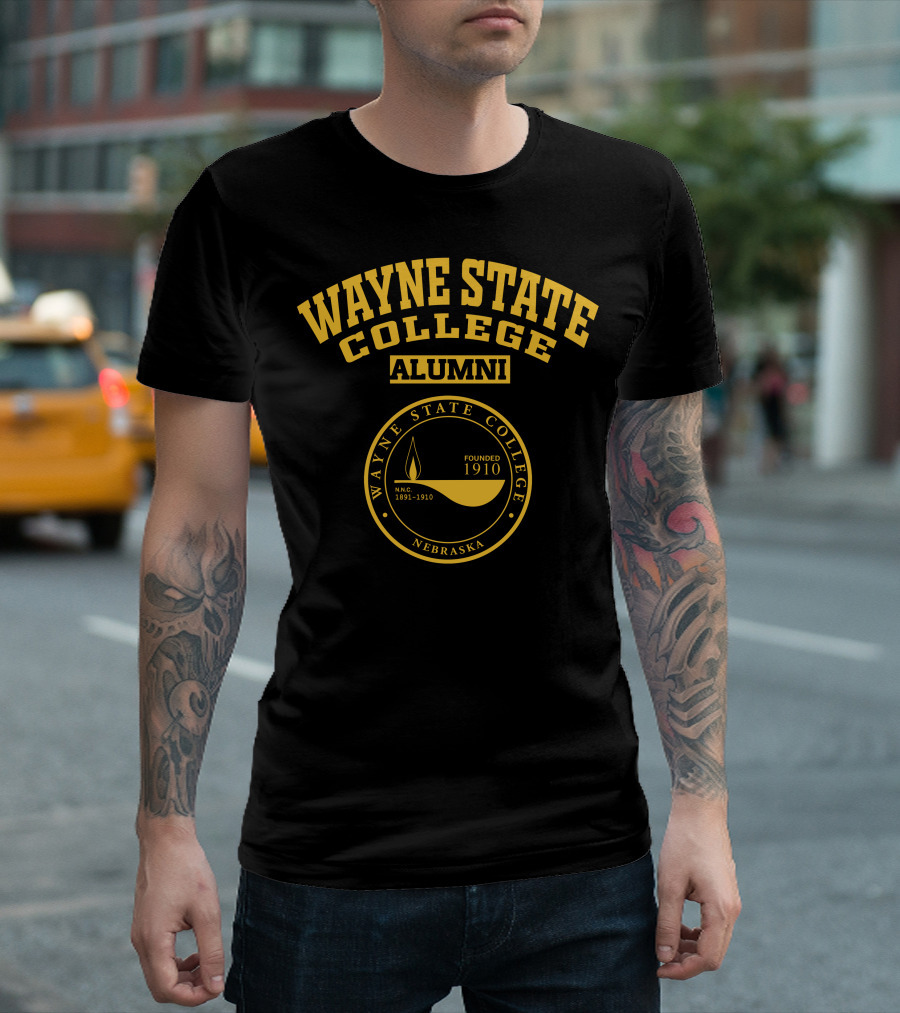 Wayne State College Alumni Nebraska Founded 1910 T-Shirt