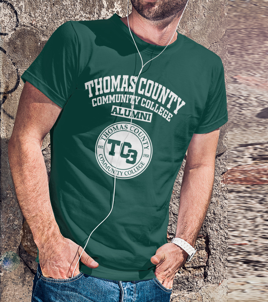Thomas County Community College Alumni Established 1950 TC3 T-Shirt