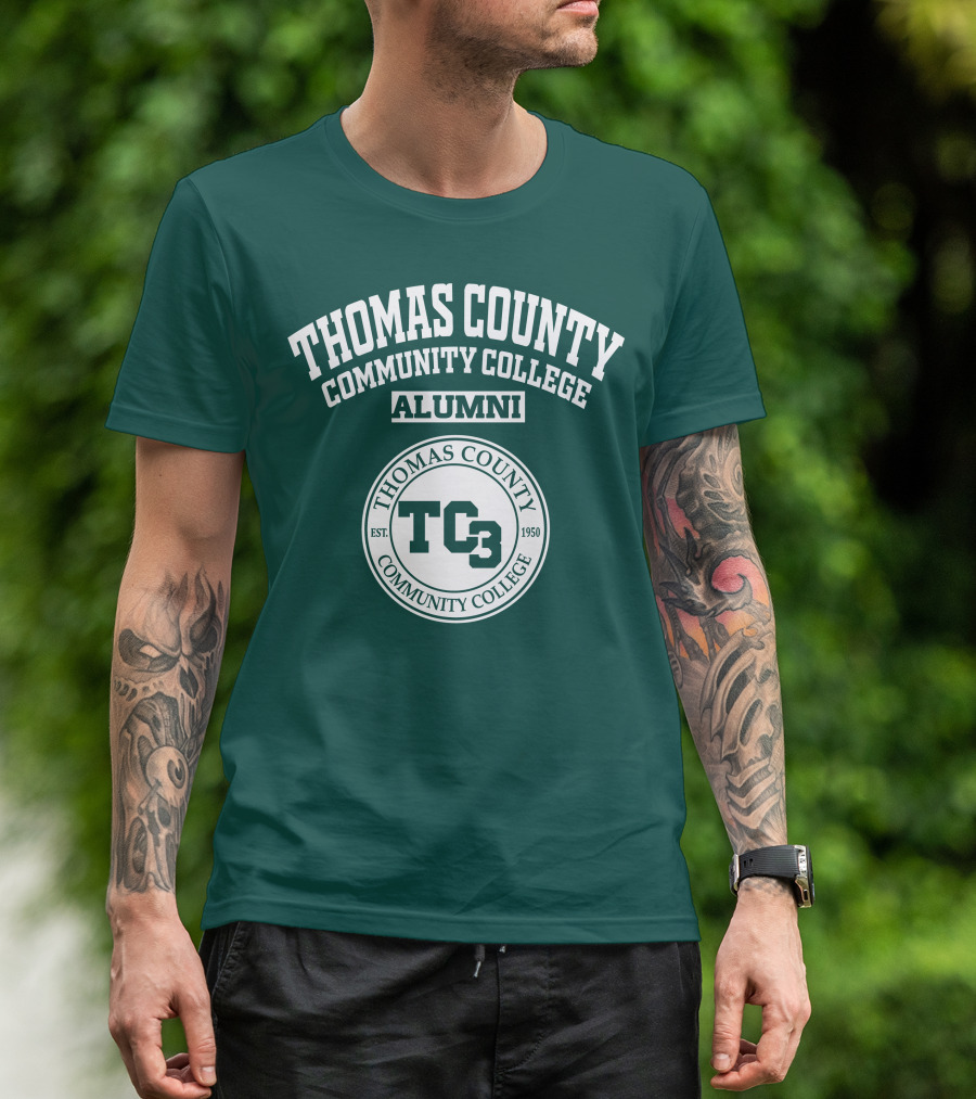 Thomas County Community College Alumni Established 1950 TC3 T-Shirt