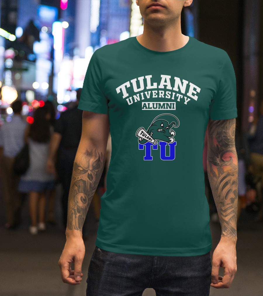 Tulane University Alumni Angry Wave TU T-Shirt