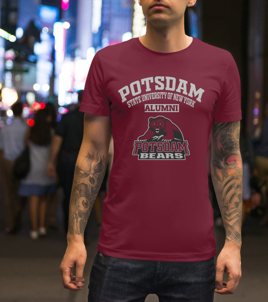 Potsdam State University Of New York Alumni Potsdam Bears T-Shirt