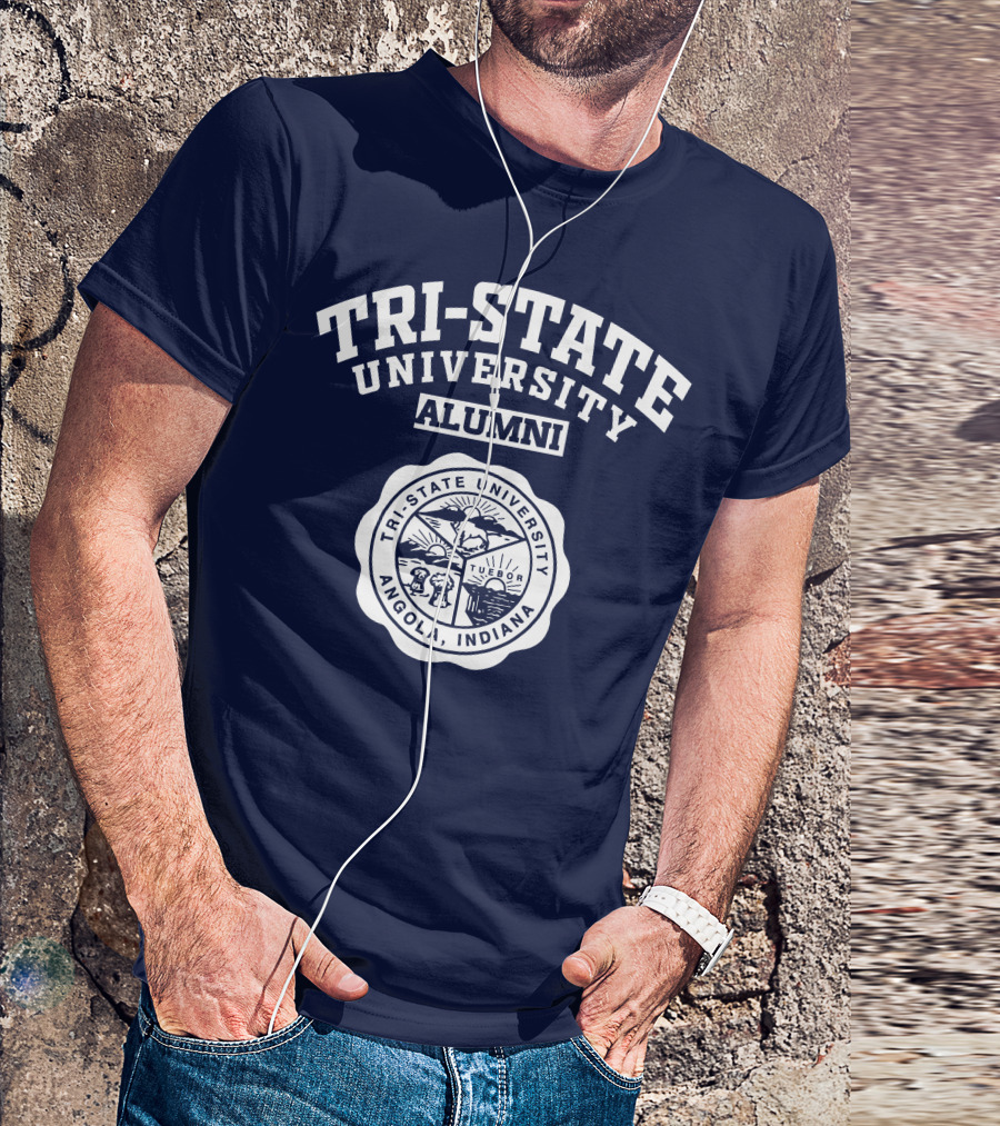 TRI-STATE UNIVERSITY ALUMNI ANGOLA INDIANA TUEBOR T-Shirt