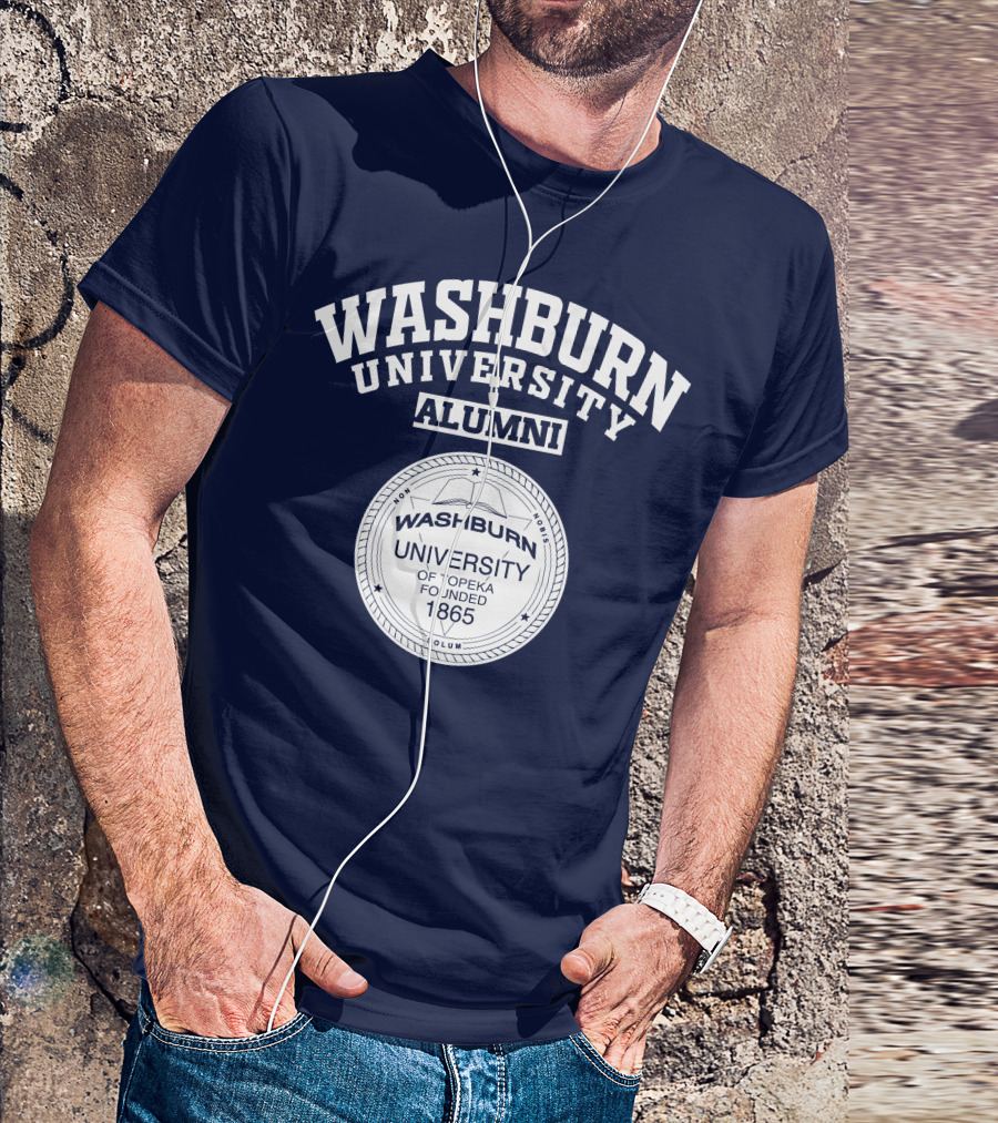 WASHBURN UNIVERSITY ALUMNI UNIVERSITY OF TOPEKA FOUNDED 1865 T-Shirt
