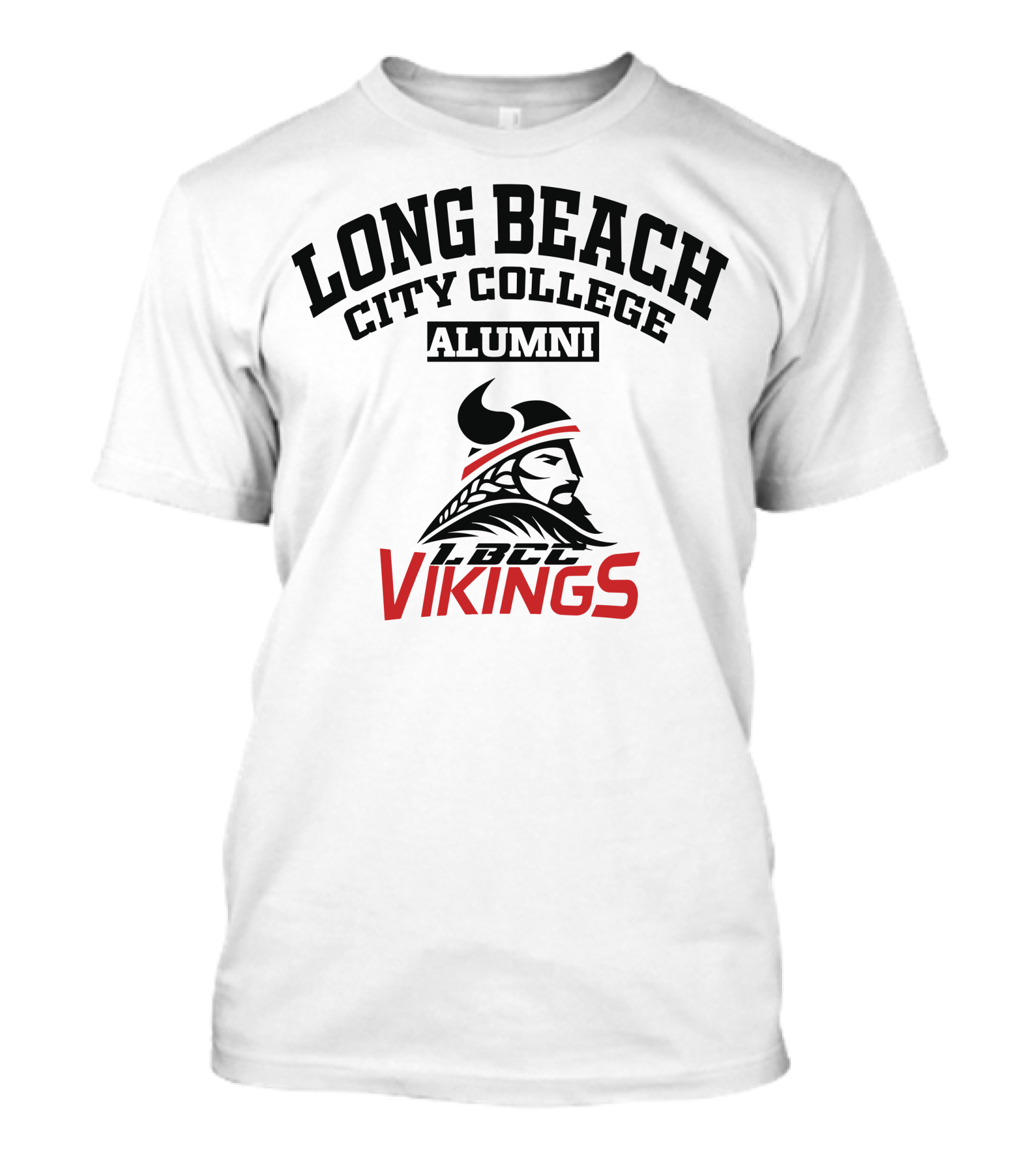 Long Beach City College Alumni LBCC Vikings T-Shirt