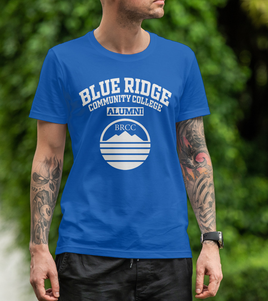 Blue Ridge Community College Alumni BRCC Mountain T-Shirt