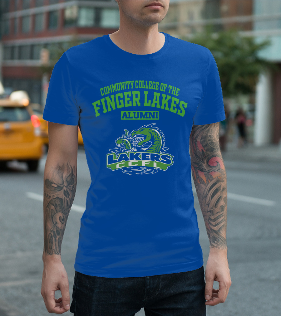 Community College of the Finger Lakes Alumni Lakers CCFL T-Shirt
