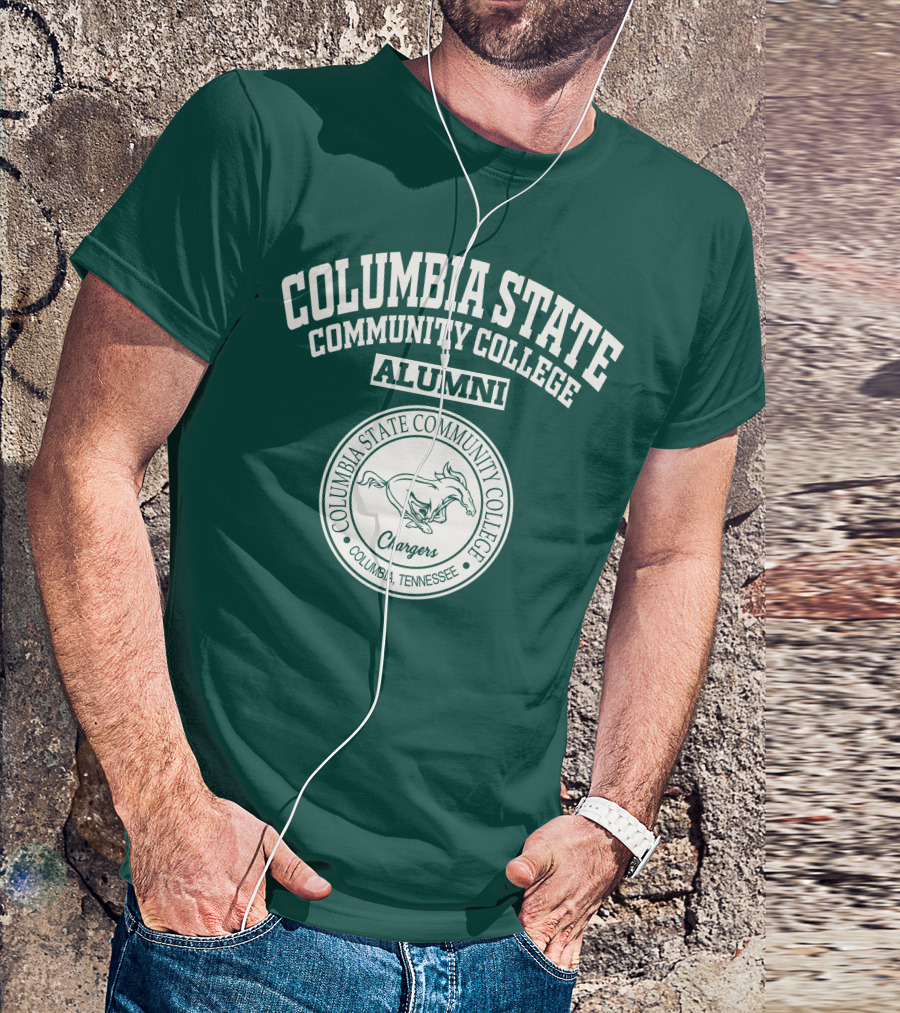 Columbia State Community College Alumni Chargers Columbia Tennessee T-Shirt