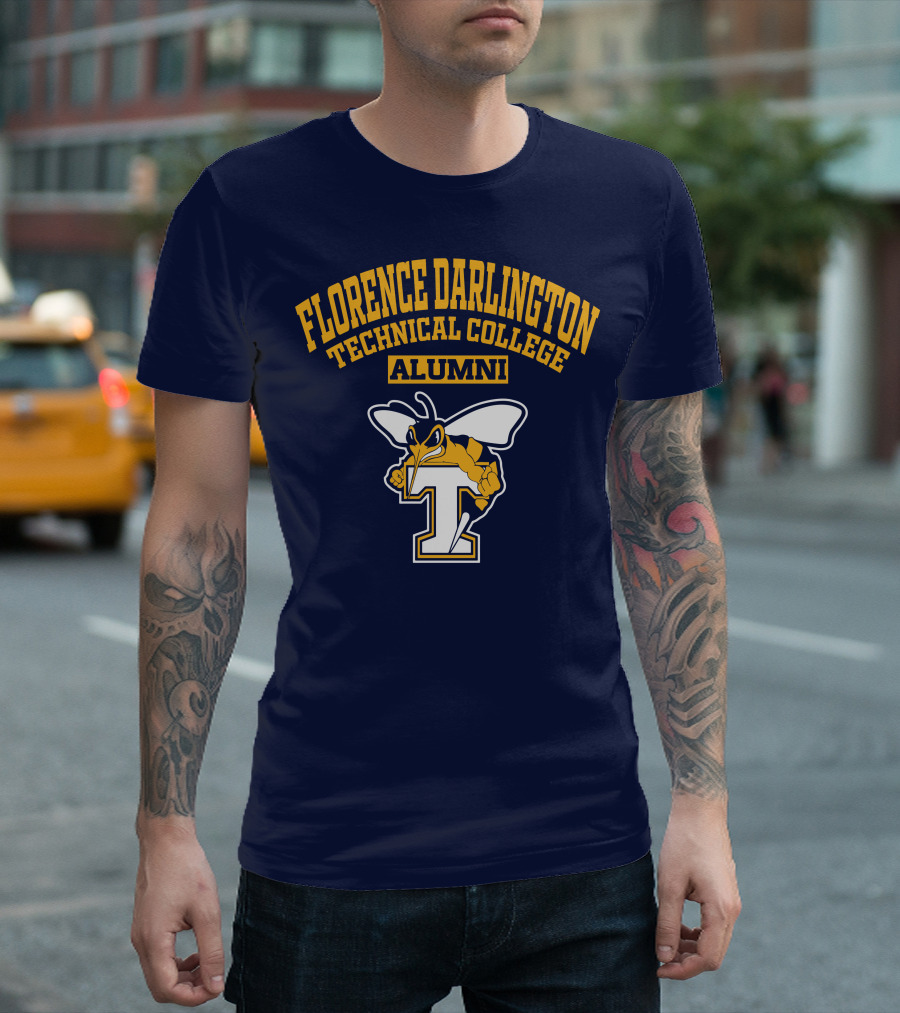 Florence Darlington Technical College Alumni Yellow Jacket T-Shirt