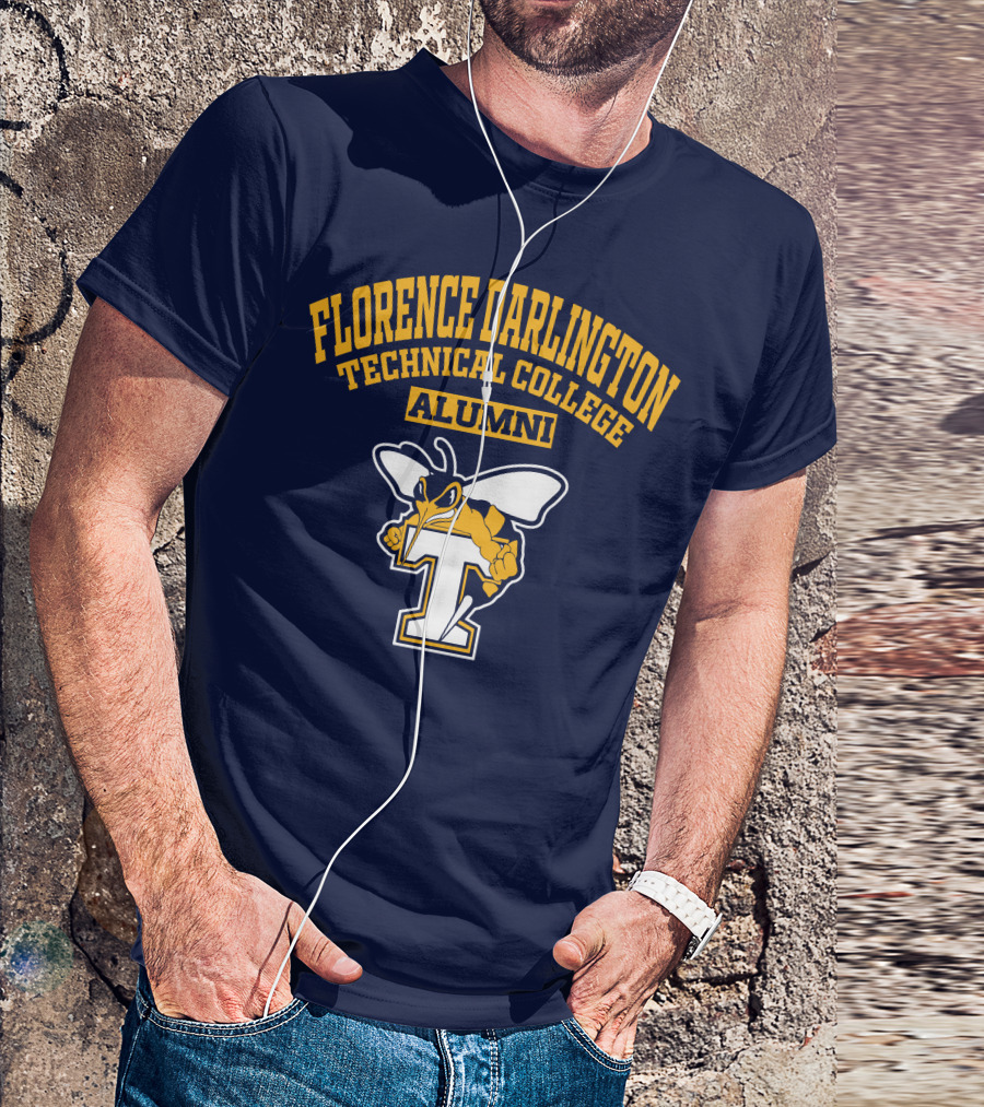 Florence Darlington Technical College Alumni Yellow Jacket T-Shirt