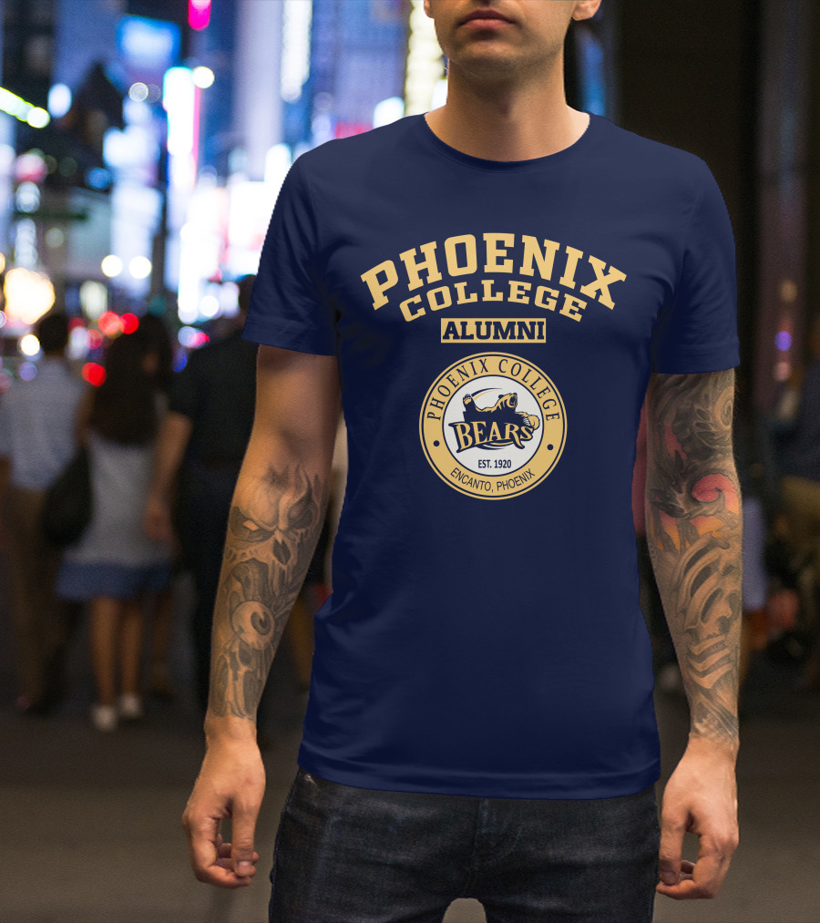 Phoenix College Alumni Bears Est. 1920 Encanto T-Shirt