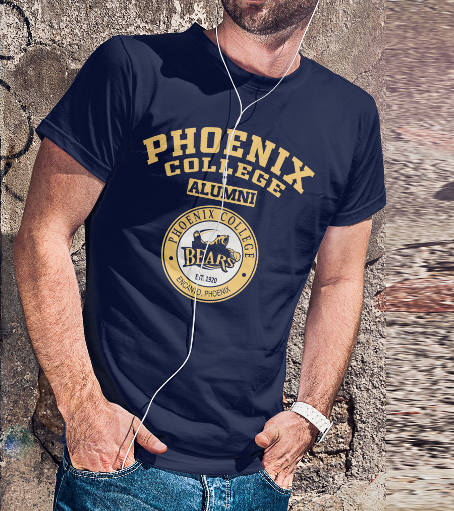 Phoenix College Alumni Bears Est. 1920 Encanto T-Shirt