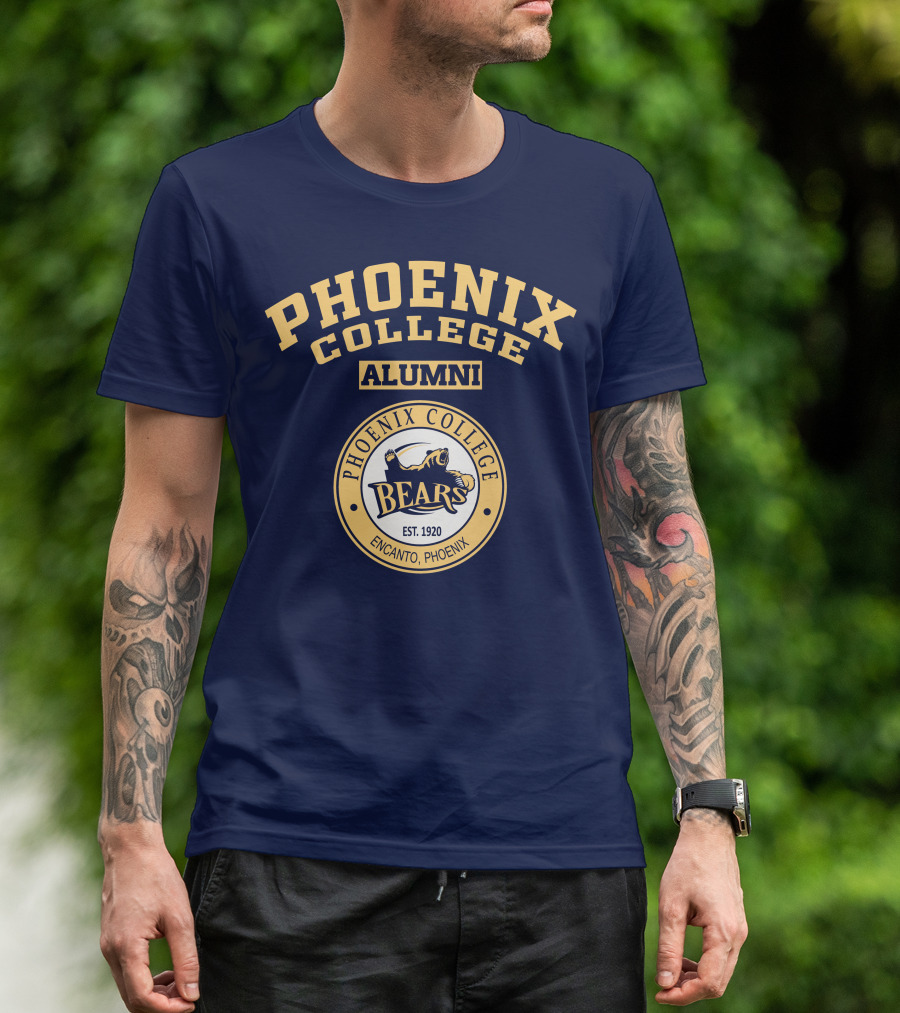 Phoenix College Alumni Bears Est. 1920 Encanto T-Shirt